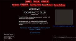 Desktop Screenshot of focusphotoclub.com